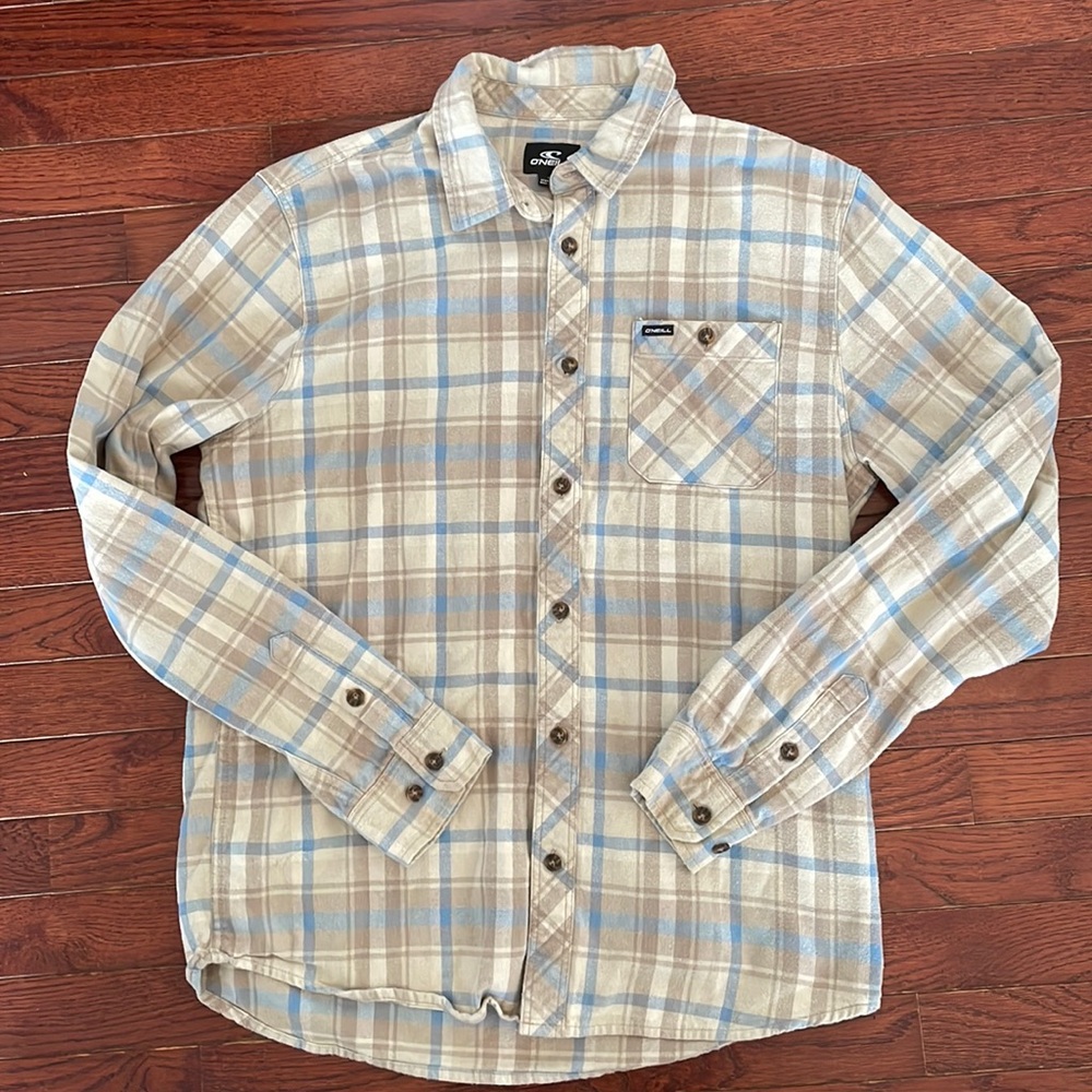 Men’s O’Neil flannel shirt medium